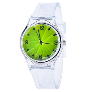 Transparent Clock Silicone Watches Women Sport Casual Quartz Wristwatches Novelty Crystal Ladies Watch Cartoon Reloj Mujer #Zer