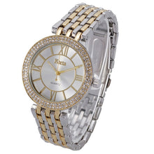 Load image into Gallery viewer, Womens watches Brand Luxury Diamond Gold Watch Ladies Quartz Wristwatch Woman Clock Relogio Feminino Relojes Mujer Hodinky Women