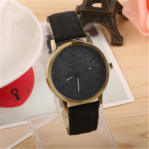 MEIBO Relojes Women Quartz Watches Denim Design Leather Strap Male Casual Wristwatch Relogio Masculino Ladies Watch female watch