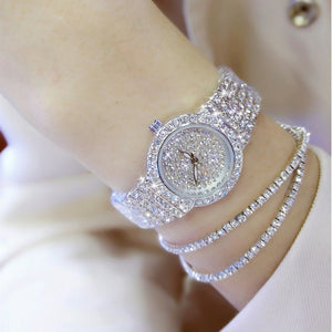 Luxury Women Watches Diamond Famous Brand Elegant Dress Quartz Watches Ladies Rhinestone Wristwatch Relogios Femininos ZDJ04