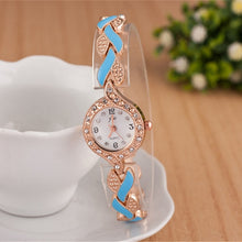 Load image into Gallery viewer, 2018 New Brand JW Bracelet Watches Women Luxury Crystal Dress Wristwatches Clock Women&#39;s Fashion Casual Quartz Watch reloj mujer