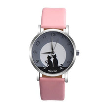 Load image into Gallery viewer, 2018 New Fashion Lovely Cat Pattern Casual Leather Band Watches Women Wristwatches Quartz Watch Clock Relogio Feminino Drop Ship