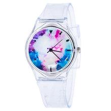 Load image into Gallery viewer, Transparent Clock Silicone Watches Women Sport Casual Quartz Wristwatches Novelty Crystal Ladies Watch Cartoon Reloj Mujer #Zer