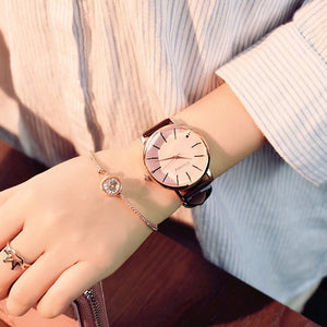 Polygonal dial design women watches luxury fashion dress quartz watch ulzzang popular brand white ladies leather wristwatch
