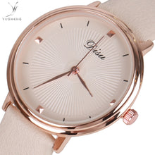 Load image into Gallery viewer, 2018 YUSHENG Watches women top famous Brand Luxury Casual Quartz Watch female Ladies watches Women Wristwatches relogio feminino