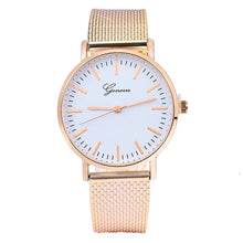 Load image into Gallery viewer, GENEVA Women Classic Quartz Silica Gel Wrist Watch Bracelet Watches Wristwatch Clock Gift luxury Reloj de dama Montre femme #35