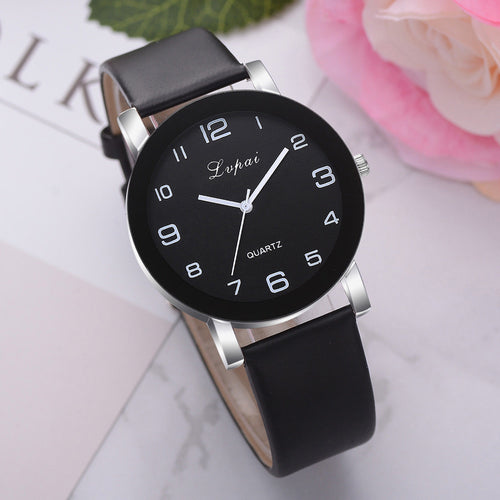 LVPAI Woman's Watch Fashion Luxury Ladies Quartz Wristwatch Top Brand Leather Strap Watch Women Watches Reloj #30