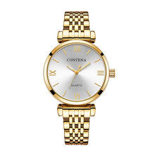 Load image into Gallery viewer, Women&#39;s Wrist Watch 2018 Luxury Brand Contena Ladies Quartz Watch Full Stainless Steel Female Clock Wristwatches reloj mujer