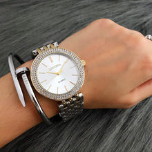 Load image into Gallery viewer, 2018 Relogio Feminino Luxury Brand Contena Women Dress Watches Steel Quartz Watch Diamonds Gold Watches For Womans Wristwatches