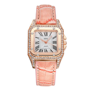 Women Watches Strap Analog Quartz Wristwatches Digital Dial Leather Band Wrist Watch Female Clock Montre Femme Relogio Feminino