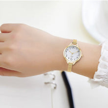 Load image into Gallery viewer, Minimalist stainless steel New Fashion Style Leather Watch Women Watches Female Dress Wristwatches Small Dial 3 Colors @F